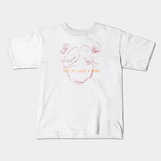 Double bun girl Kids T-Shirt